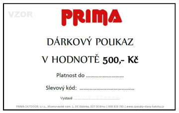 Dárkový poukaz - Hodnota - 1500 Kč