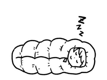 Zimní dětské spacáky - Teplota extrémní - -42°C